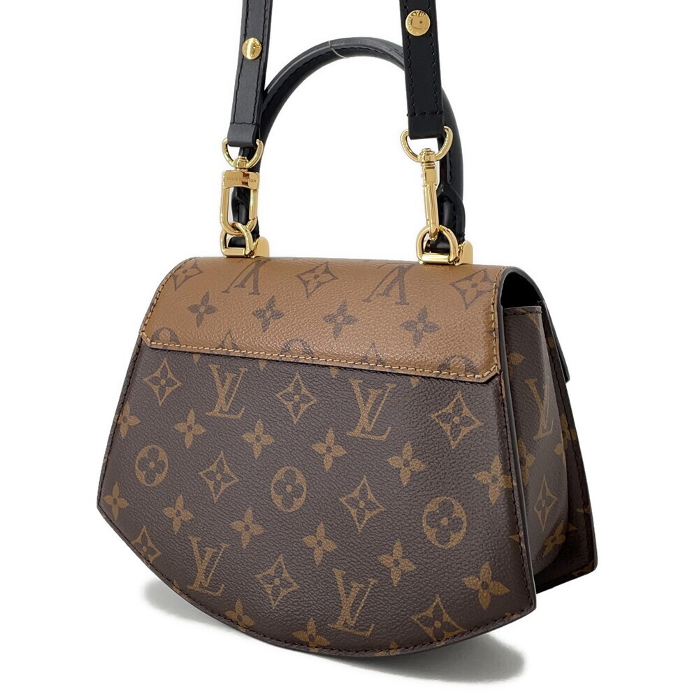 Louis Vuitton Monogram Reverse Tilsit Handbag Shoulder Bag Black - Picture 2 of 12